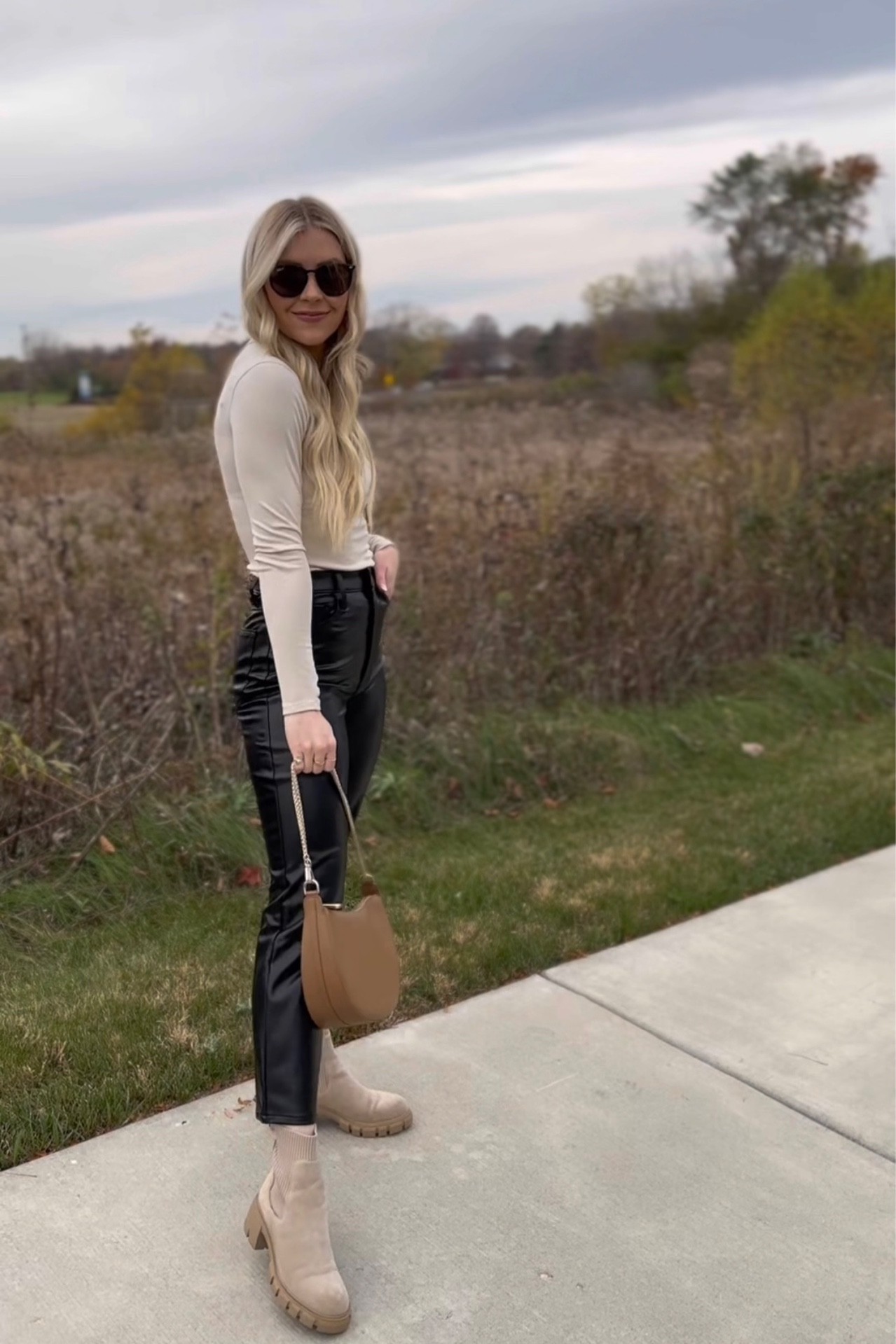 26 vegan leather pants
Size 4 top
TTS for shoes

#LTKstyletip #LTKshoecrush #LTKfit