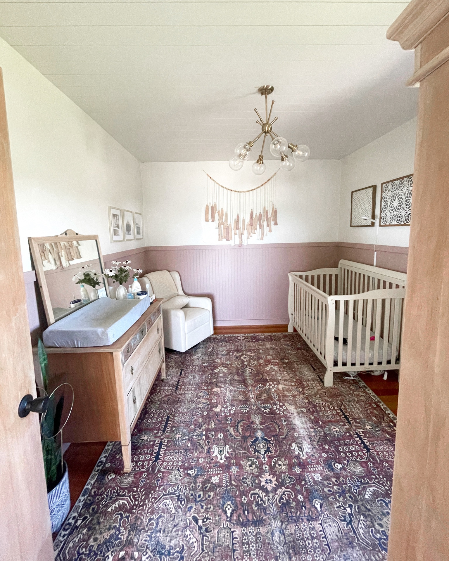 Nursery decor. Pink baby room  

#LTKhome #LTKbaby