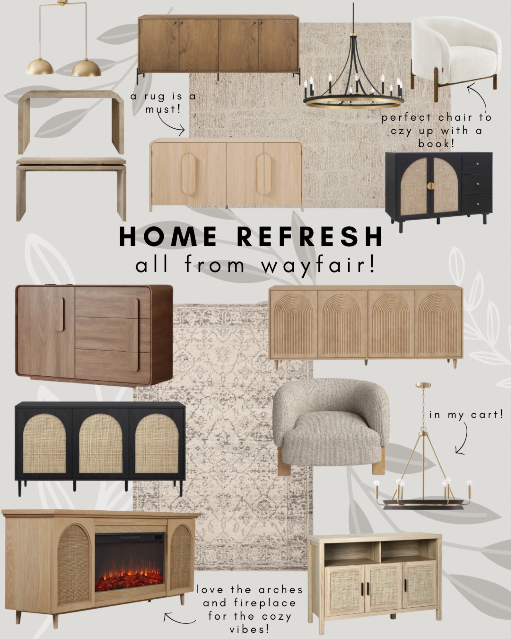 Ready for a seasonal home refresh? This picks are perfect to make a cozy ambiance in your home this holiday season! #wayfair #homefurniture#cozyhome

#LTKCyberWeek #LTKHome #LTKHoliday