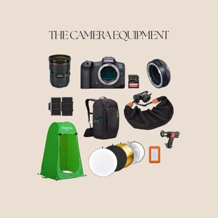 The camera equipment I use on a daily basis from the camera I use, camera bag, pop up pod and more! 📸✨