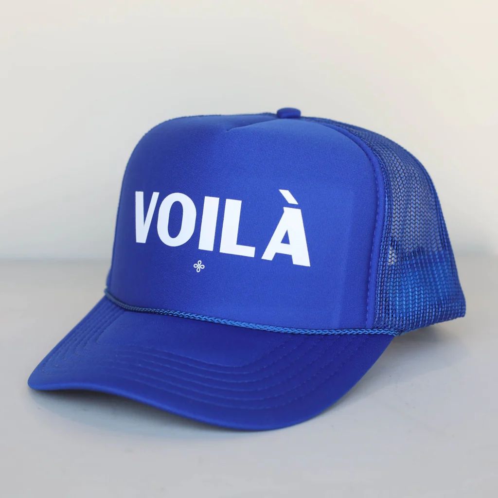 Voilà Trucker Hat | Nickel and Suede