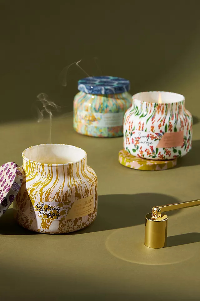 Capri Blue Petite Glass Jar Candle | Anthropologie (US)