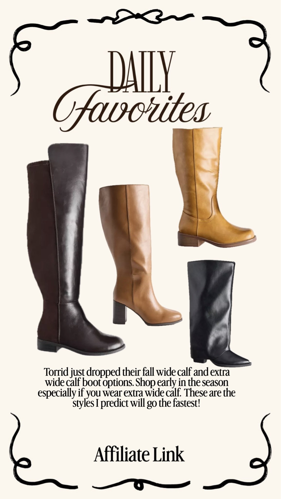 Wide calf boots for fall! Also available in extra wide calf. Shop early!

#LTKPlusSize #LTKMidsize