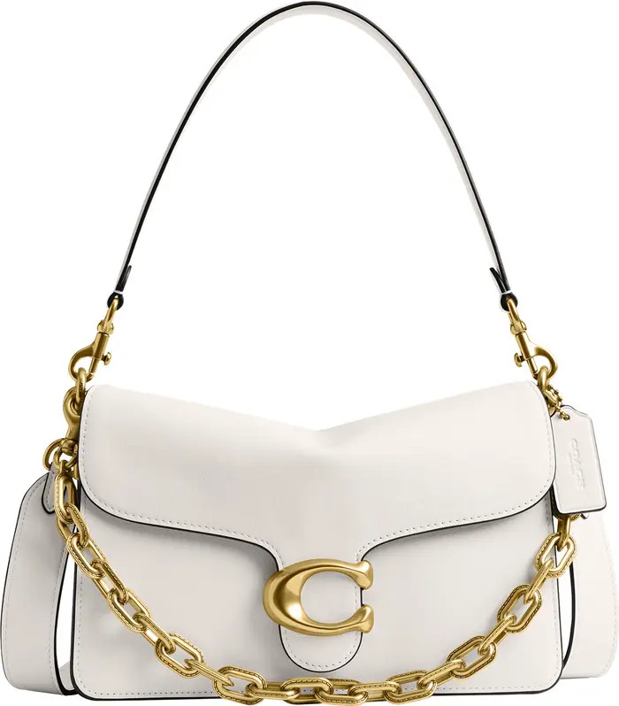 COACH Tabby Chain Smooth Leather Shoulder Bag | Nordstrom | Nordstrom