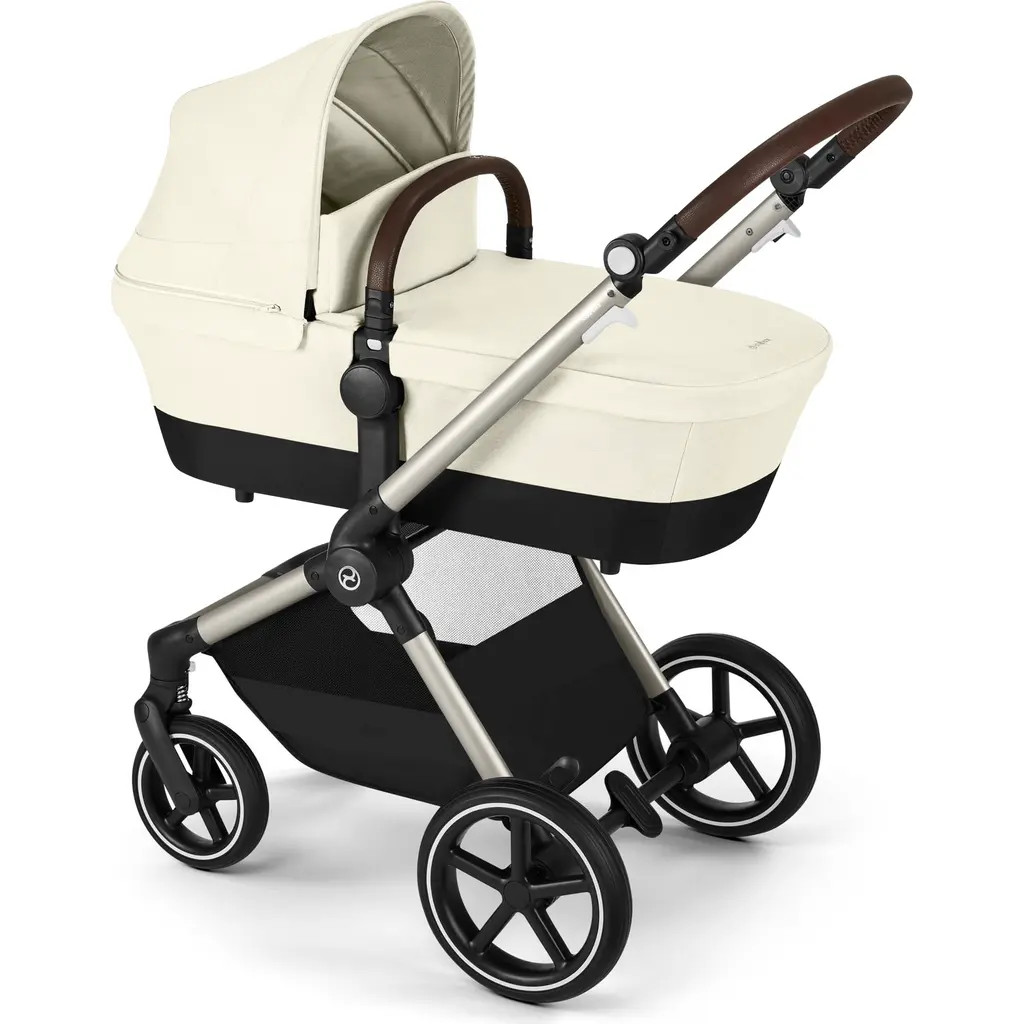 CYBEX EOS Lux 2-in-1 Stroller in Seashell Beige at Nordstrom | Nordstrom