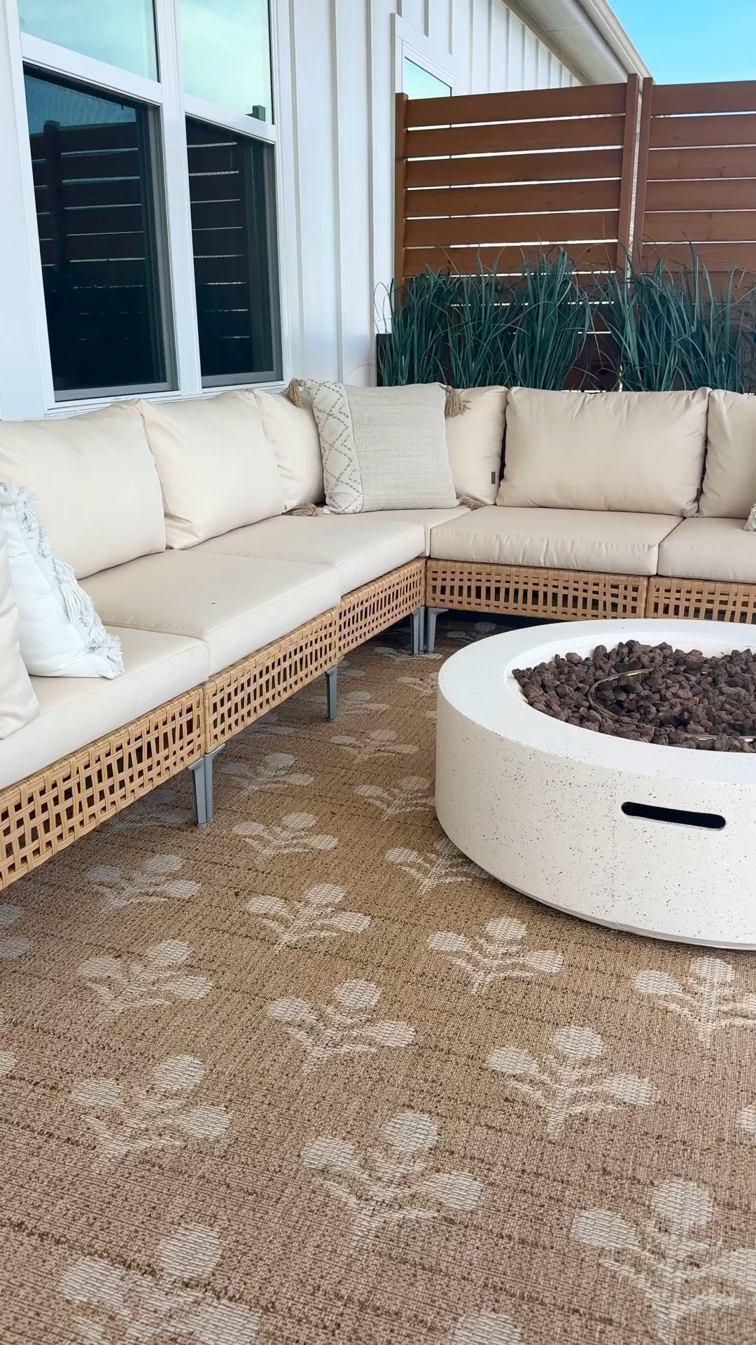 Our outdoor rug is on sale for Labor Day right now 🤍 It’s the piece that pulled our whole patio together — makes the space feel warm, finished, and like another room of the house. Linking it plus a few of our outdoor favorites here before the sale ends!

#LTKSaleAlert #LTKHome #LTKSeasonal