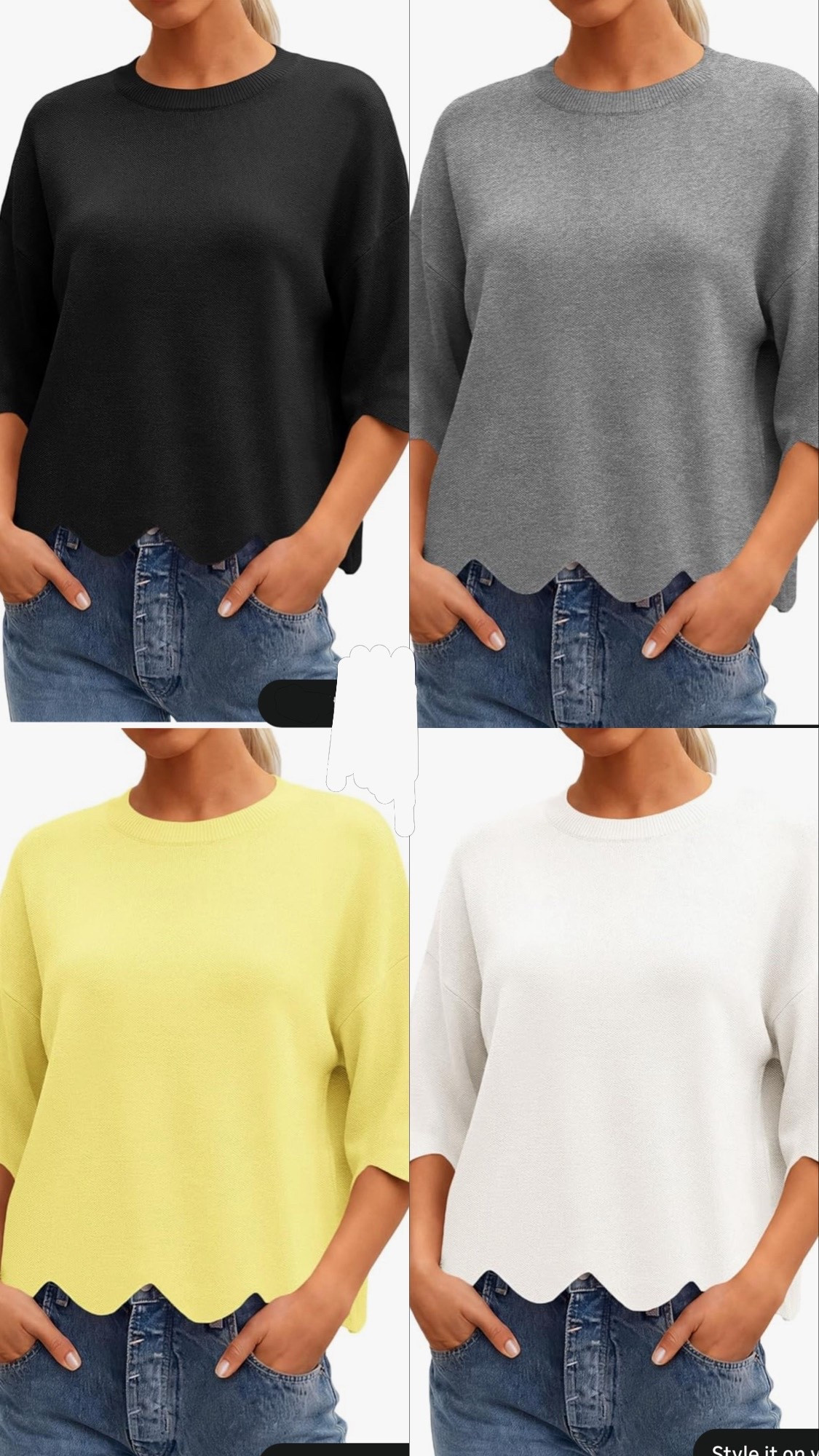 Scalloped shirts on deal for $19.99 today 

#LTKootd #LTKgrwm #LTKmomlife