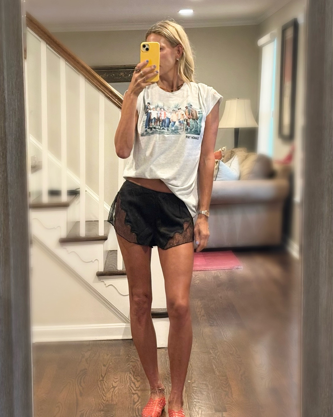 One pair of shorts…two ways! I love these shorts so much I have them on three colors. I wear an XS for reference. I love the versatility of them! In the second look I can make work zoom calls! lol

#LTKootd #LTKOver40