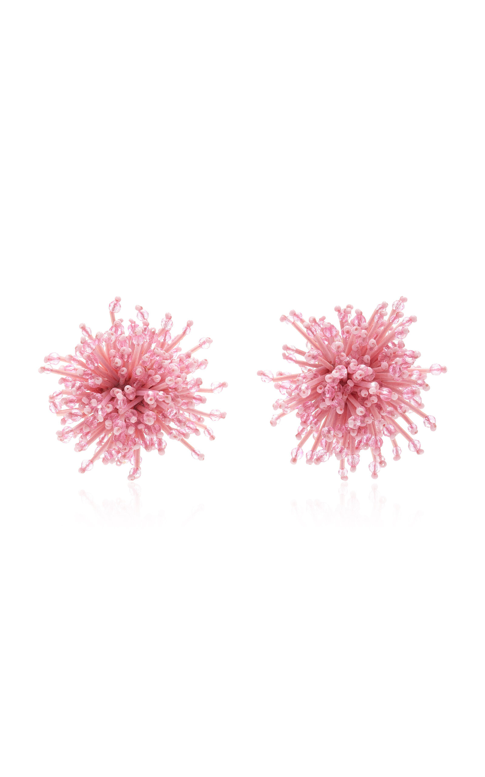 Popped Petal Beaded Stud Earrings | Moda Operandi (Global)