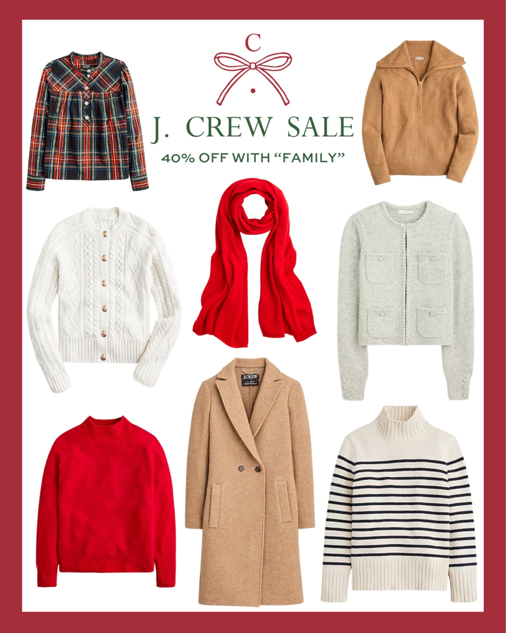 J. Crew sale picks! 

#LTKHolidaySale #LTKfindsunder100 #LTKSeasonal