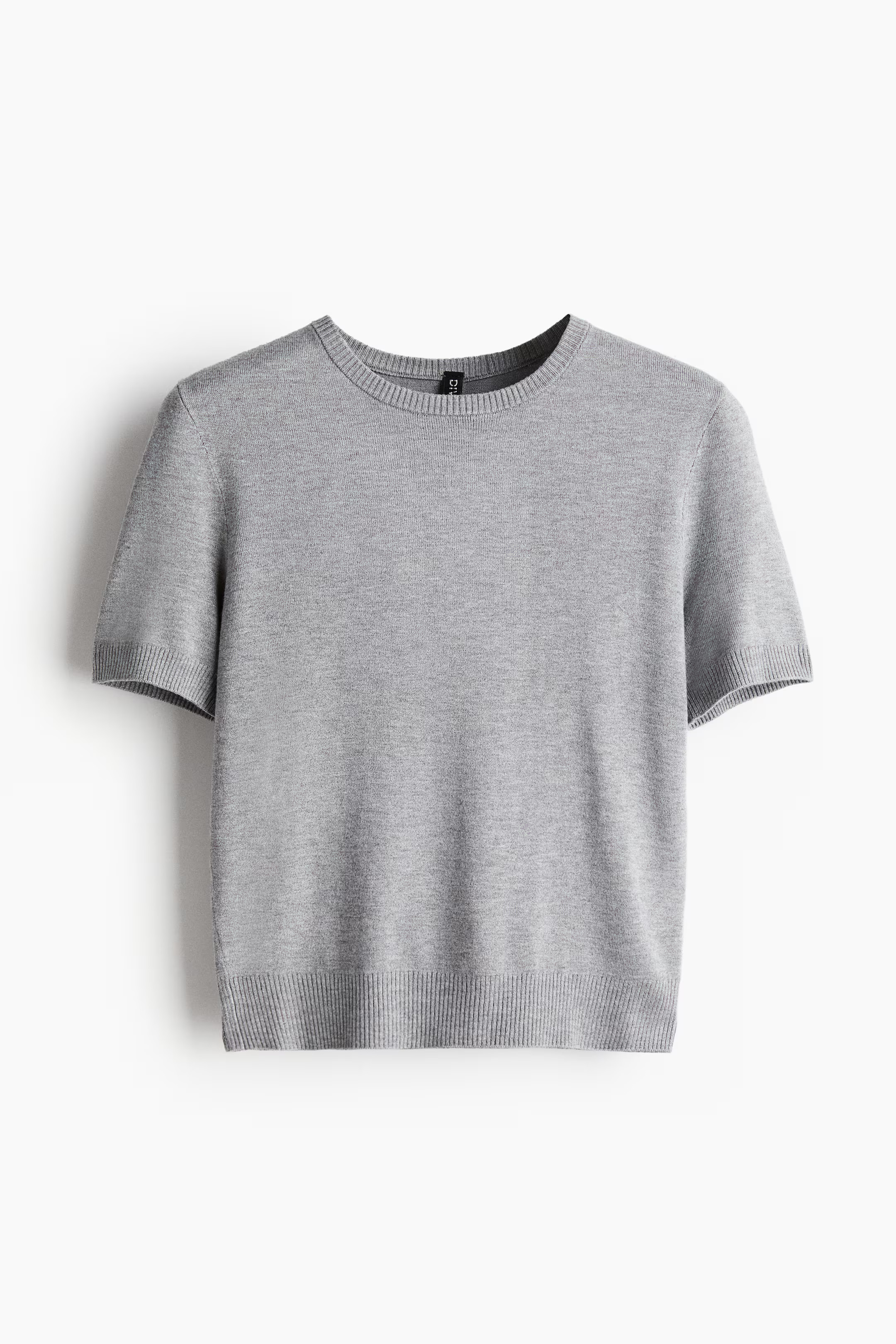 Fine-knit T-shirt | H&M (UK, MY, IN, SG, PH, TW, HK)