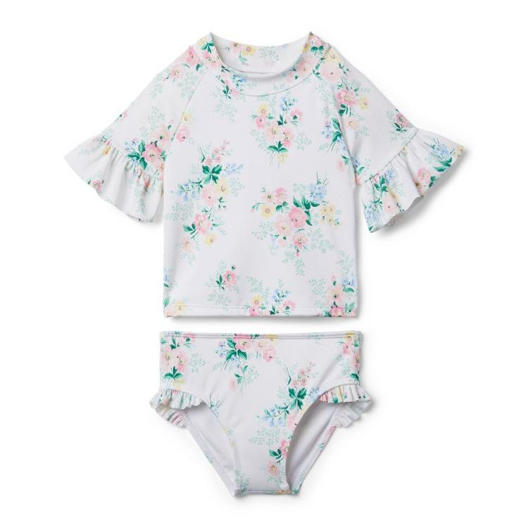 Floral Rash Guard Set | Janie and Jack