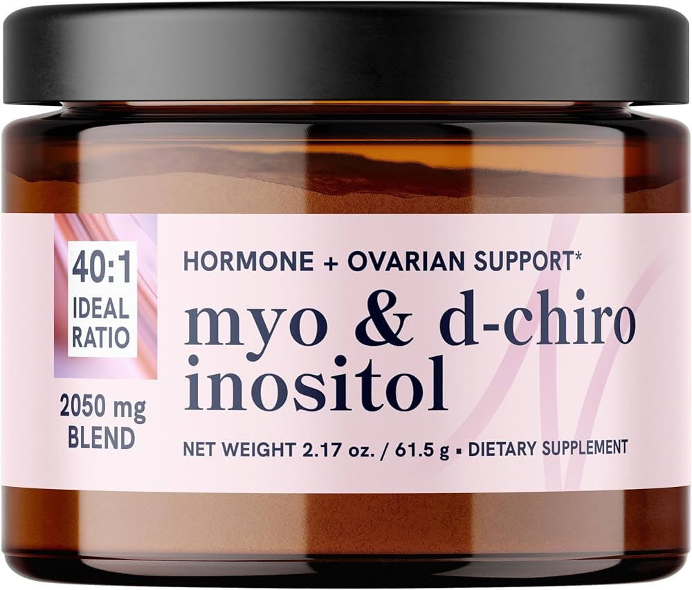 Myo-Inositol & D-Chiro Inositol Powder | Hormone Balance for Women | Ideal 40:1 Ratio | Myo 2000m... | Amazon (US)