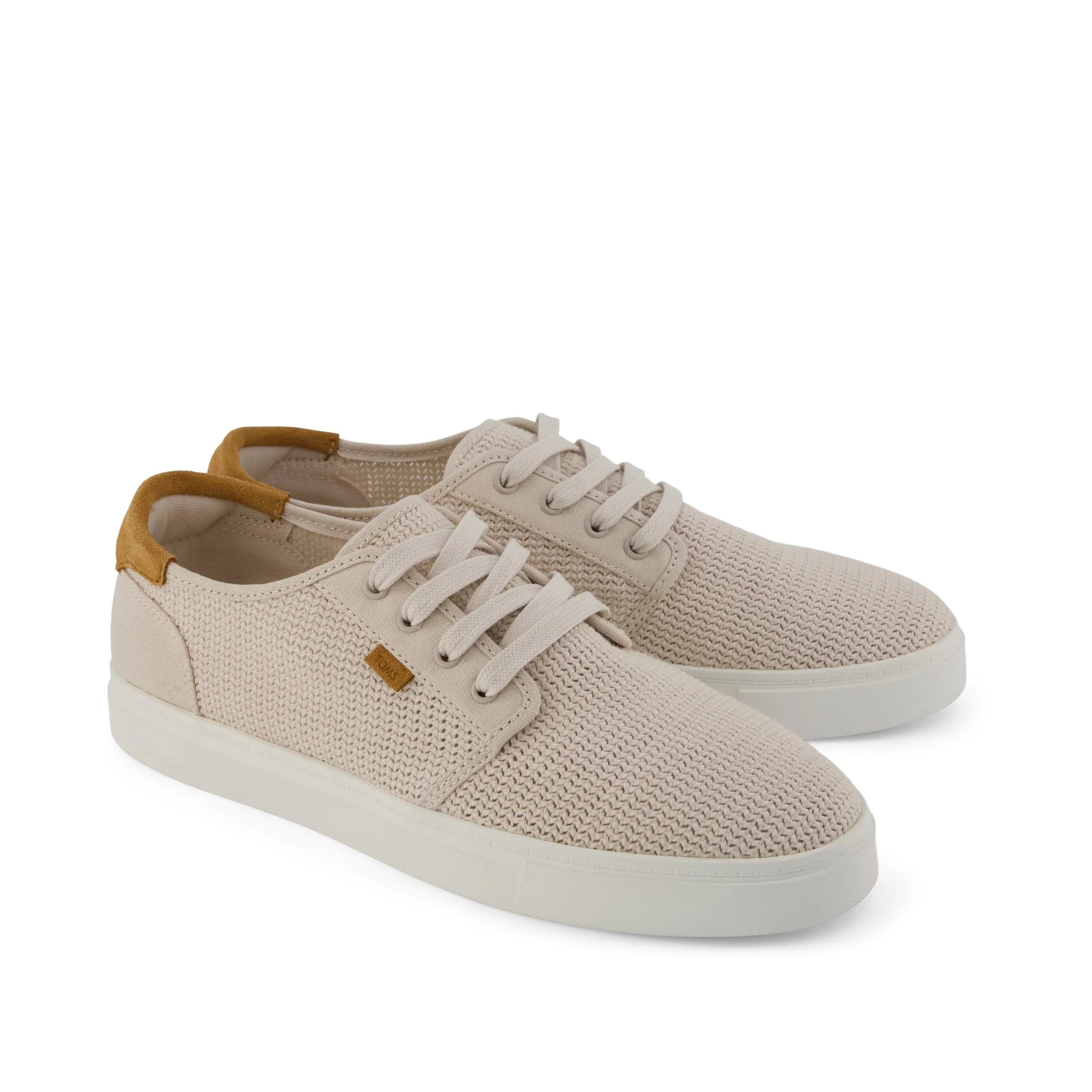 Mens Carlo 2.0 Lace-Up Sneaker Taupe Mesh | Toms EMEA