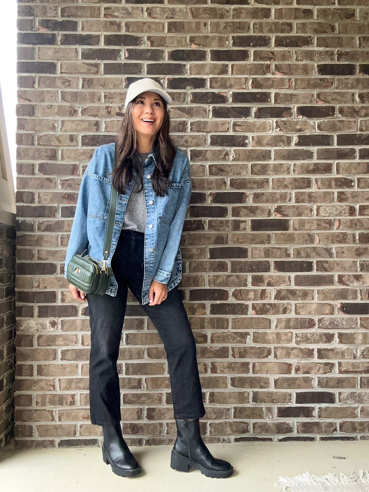 Fall fashion with @walmartfashion #walmartpartner #walmartfashion boots, hat, bag, jeans, shacket! @walmart

#LTKstyletip #LTKshoecrush #LTKSeasonal