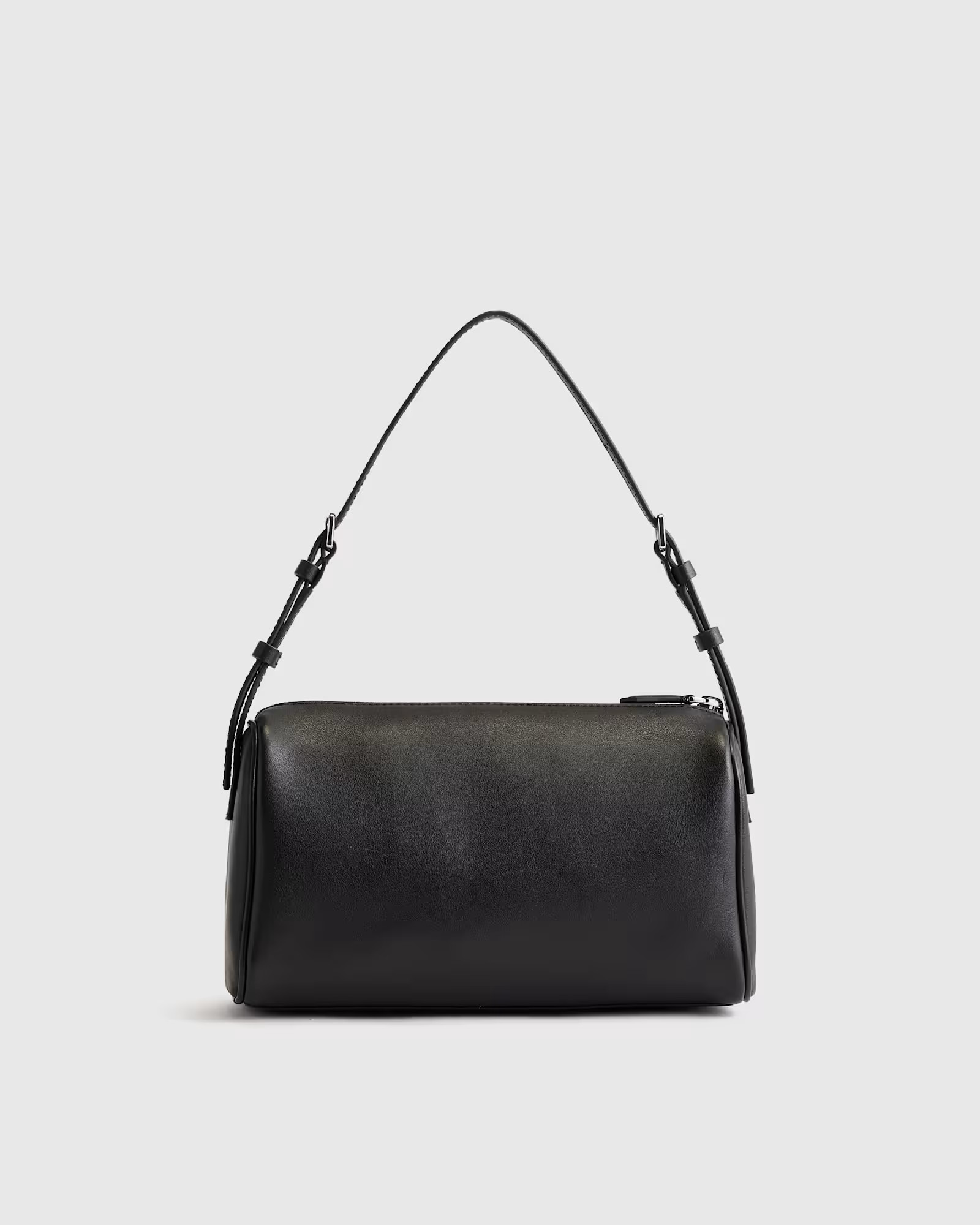 Italian Leather Mini Barrel Shoulder Bag | Quince