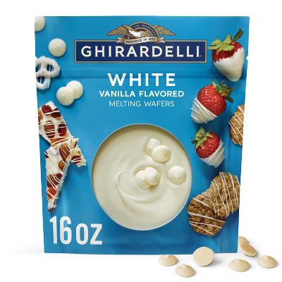 Ghirardelli White Vanilla Melting Wafers - 16oz | Target