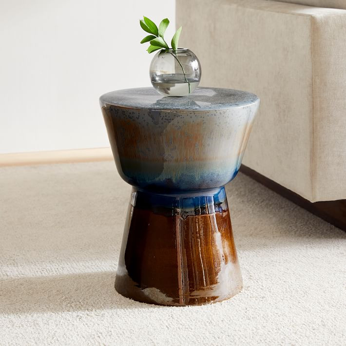 Faroe Ceramic Side Table (13") | West Elm (US)