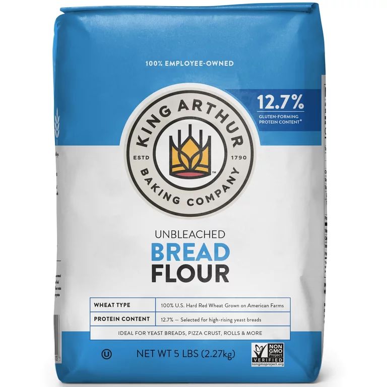 King Arthur, Unbleached Bread Flour, Non-GMO Project Verified, Certified Kosher, No Preservatives... | Walmart (US)