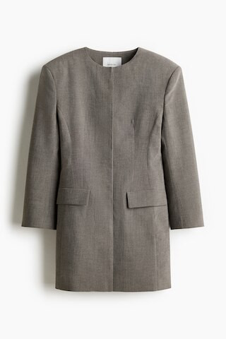 H & M - Blazer dress - Grey | H&M (UK, MY, IN, SG, PH, TW, HK)