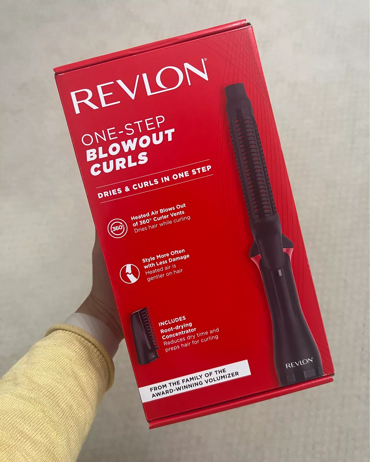 Revlon One Step Blowout Curls Black