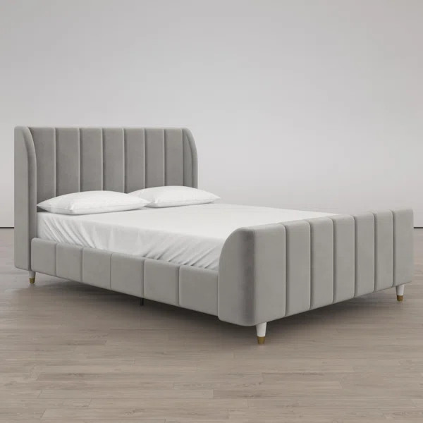 Valentina Full/Double Upholstered Platform Bed | Wayfair North America