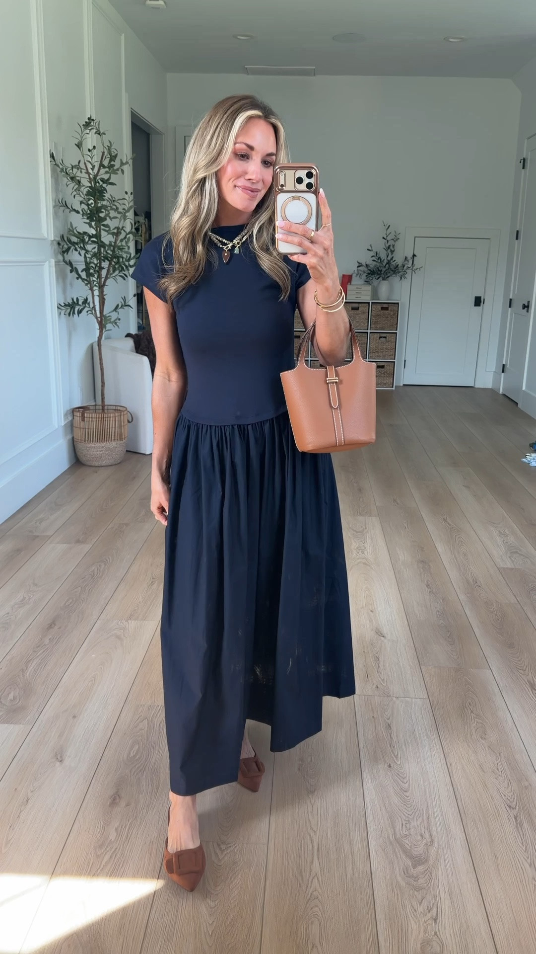 I’m so impressed with the quality of this navy dress from Walmart! It’s still in stock in many sizes! I am 5’2 and wearing the xsmall! Perfect for the office or brunch with the girls!

#LTKootd #LTKPetite #LTKWorkwear