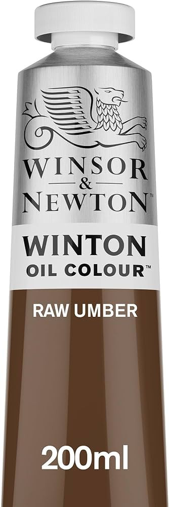 Winsor & Newton Winton Oil Color, 200ml (6.75-oz) Tube, Raw Umber | Amazon (US)