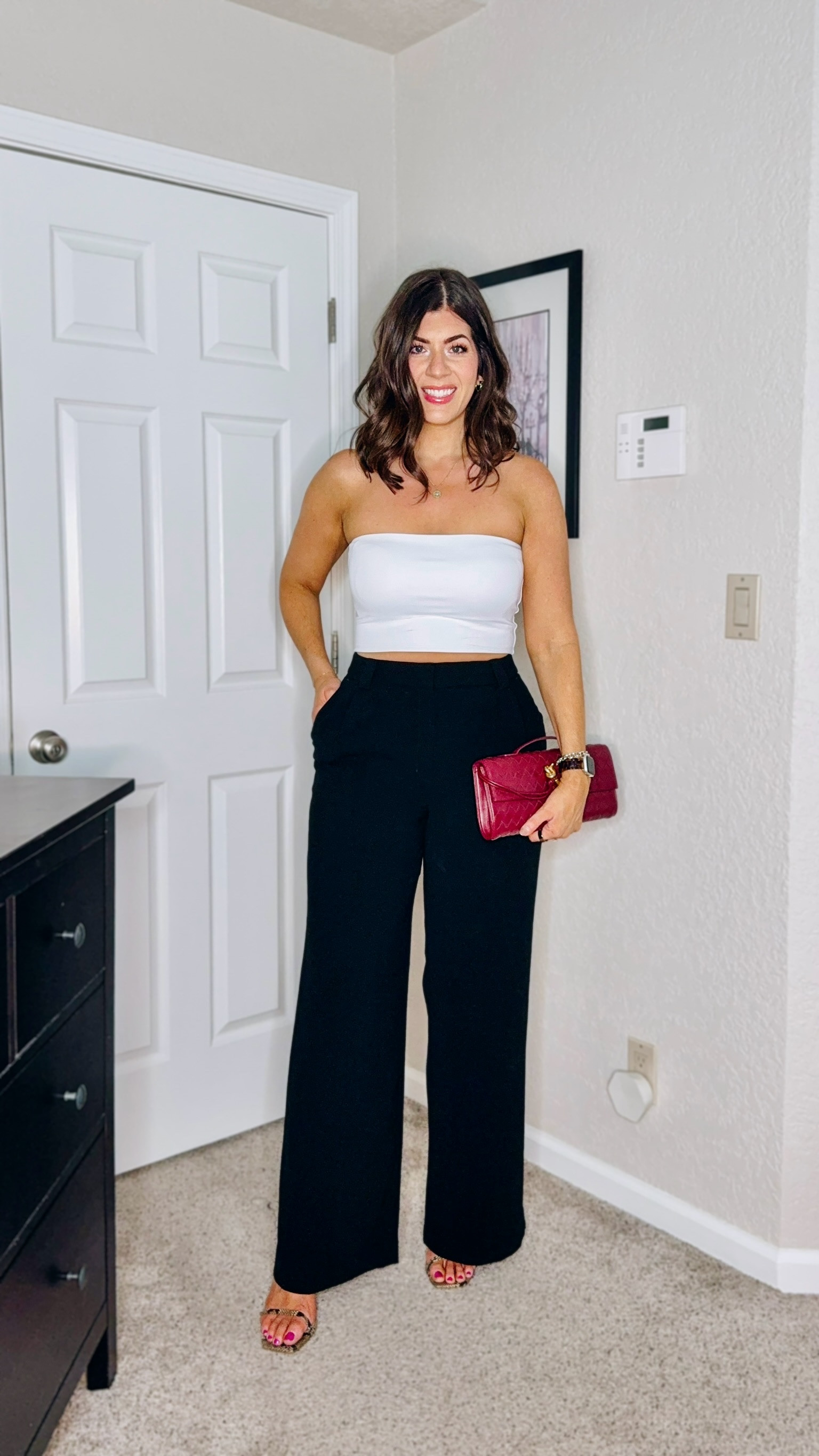 Express on sale for LTK spring sale! 
Medium tube top, 8 long trouser 

Spring fashion, Trendy fashion, Midsize fashion, Date night outfit, Chic outfit, Spring sale, Going out outfit

#LTKSpringSale #LTKMidsize #LTKStyleTip