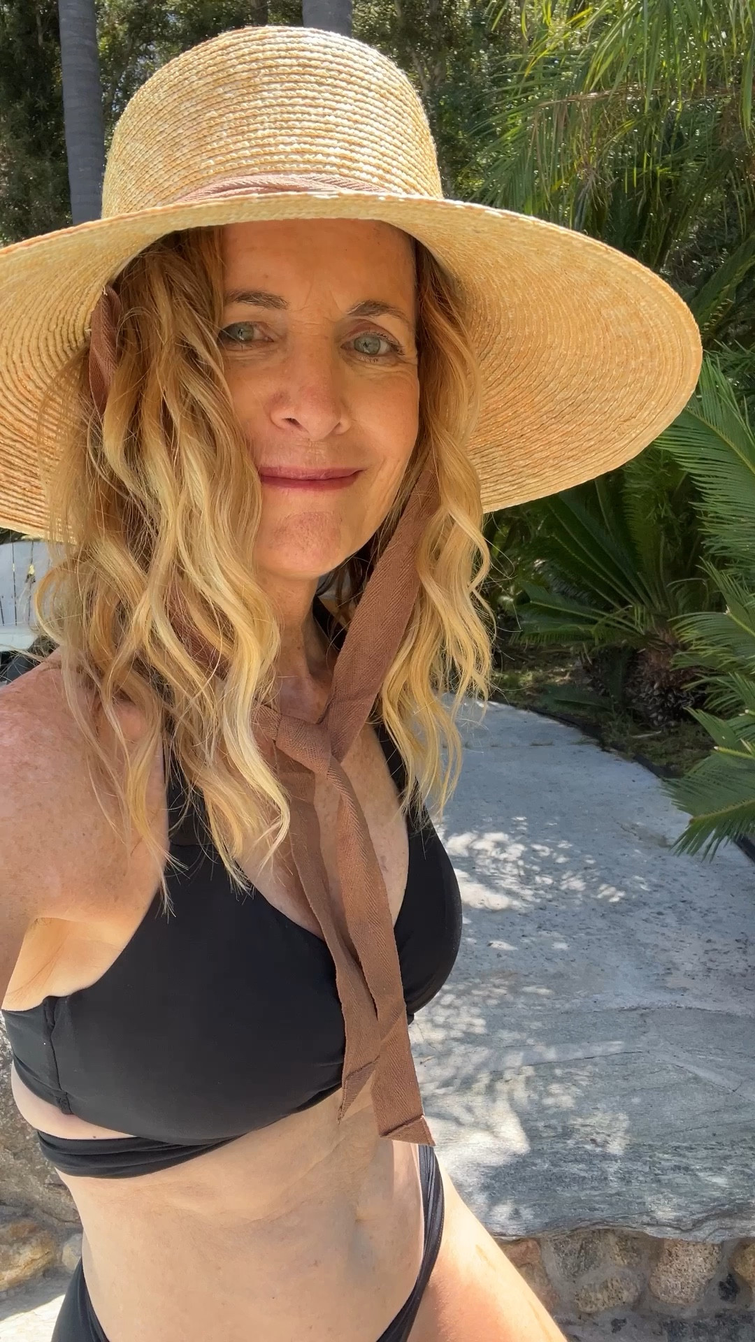 The BEST bathing suit top! Perfect for holding the ladies in! And the cutest sun hat! 

#LTKSeasonal #LTKVideo #LTKOver40
