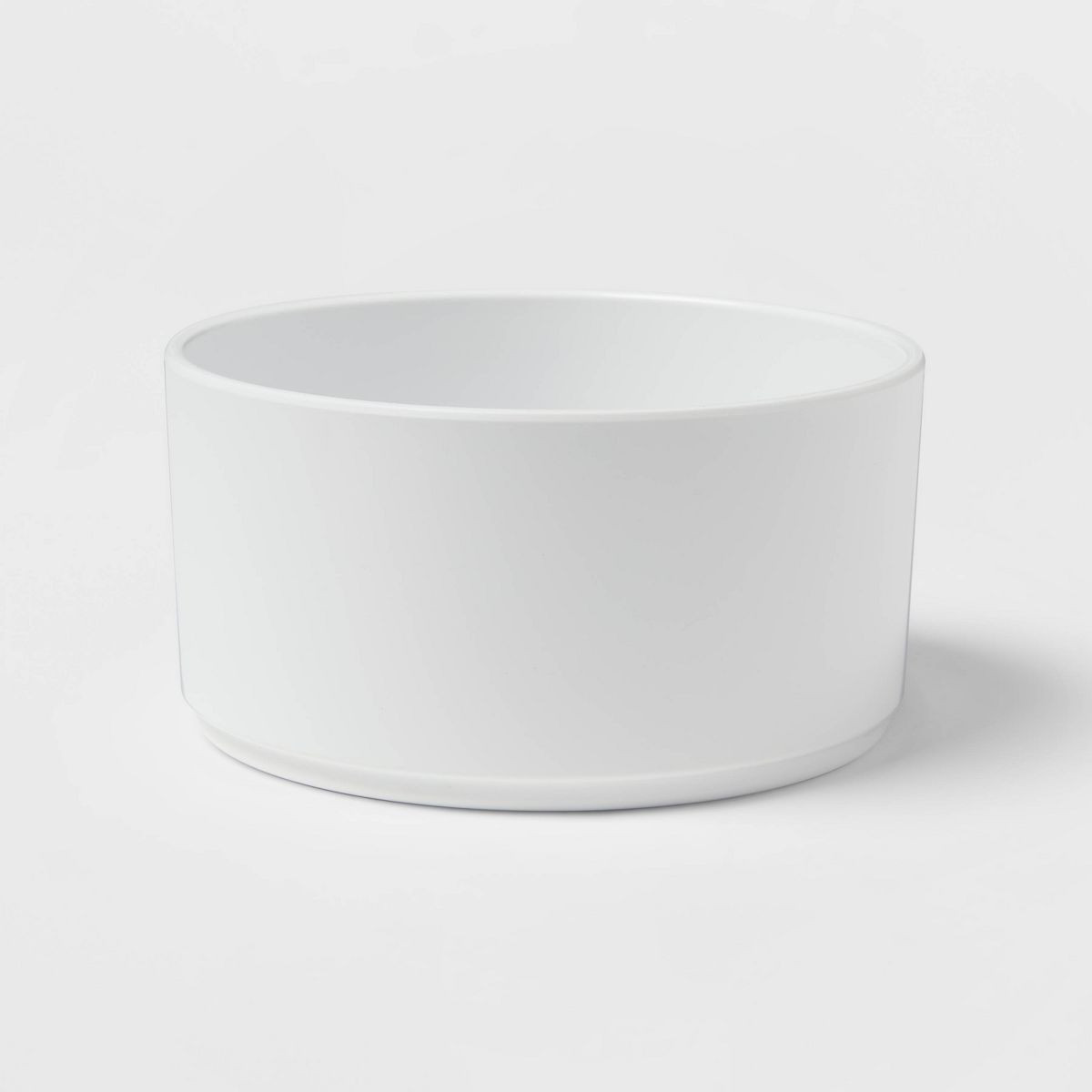 12pc Stoneware Stella Dinnerware Sets White - Threshold™: Solid Dishware Set, Service for 4, Mi... | Target