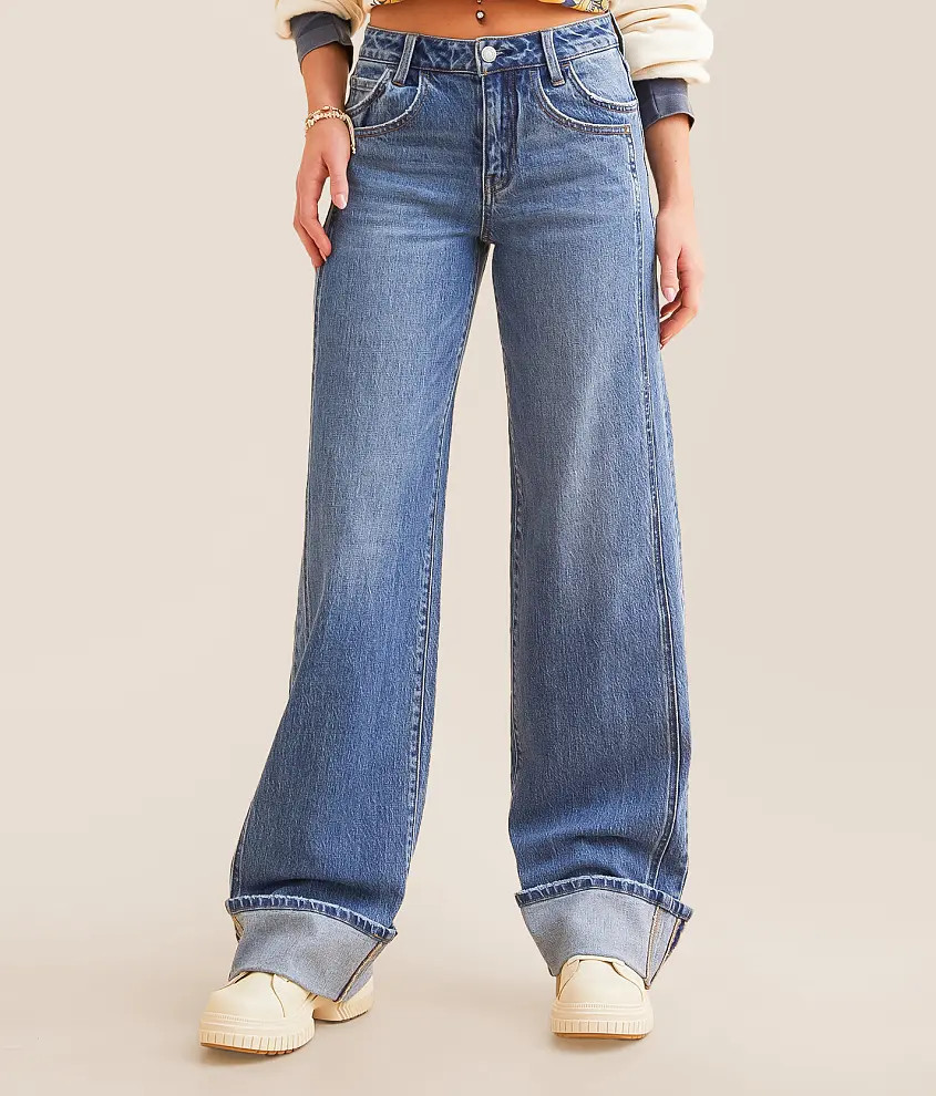 Kris Baggy Wide Leg Jean | Buckle