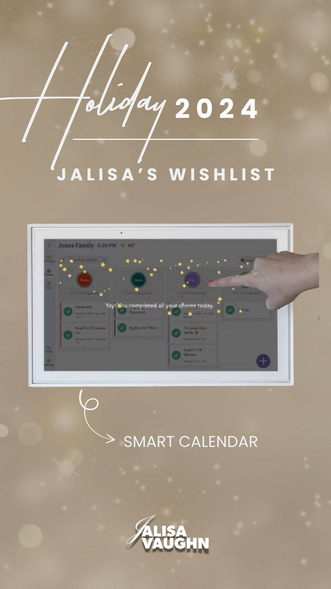 Looking forward to utilizing this Smart Calendar! Would make a great gift for any parent or person into organization!

#LTKGiftGuide #LTKHoliday #LTKHome