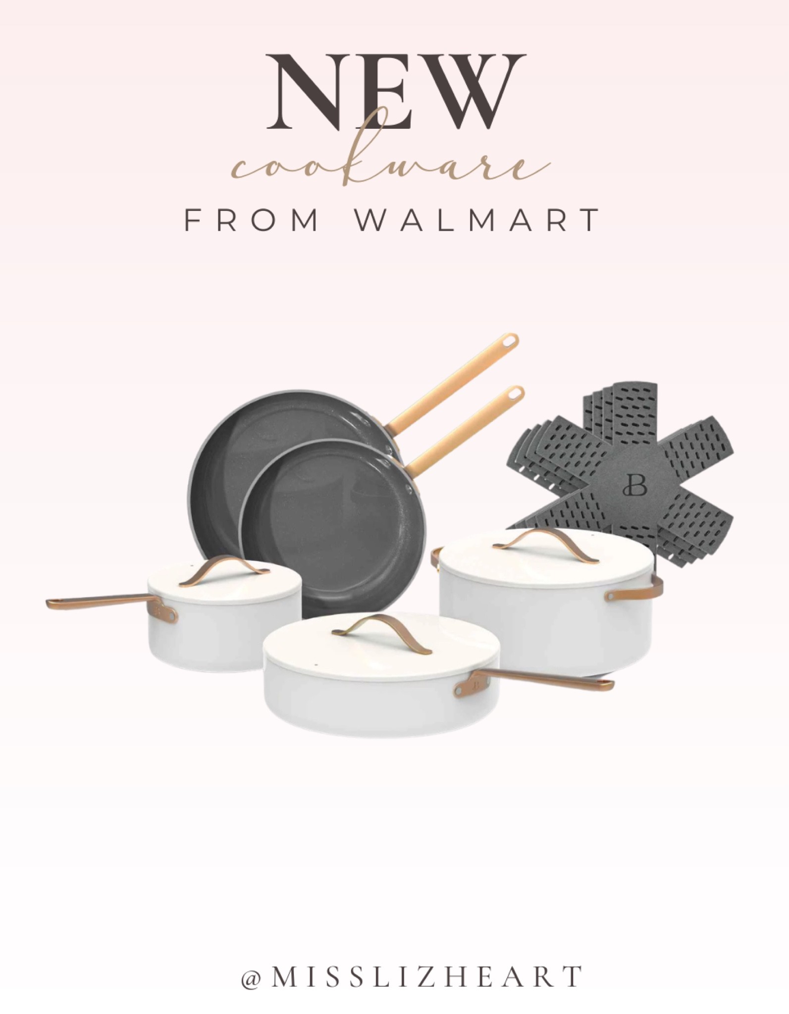 New white and gold cream pans from Walmart! 

#cookware #newpots #beautifulbydrewbarrymore #walmartfind #affordablequalityfind

#LTKSeasonal #LTKstyletip #LTKhome