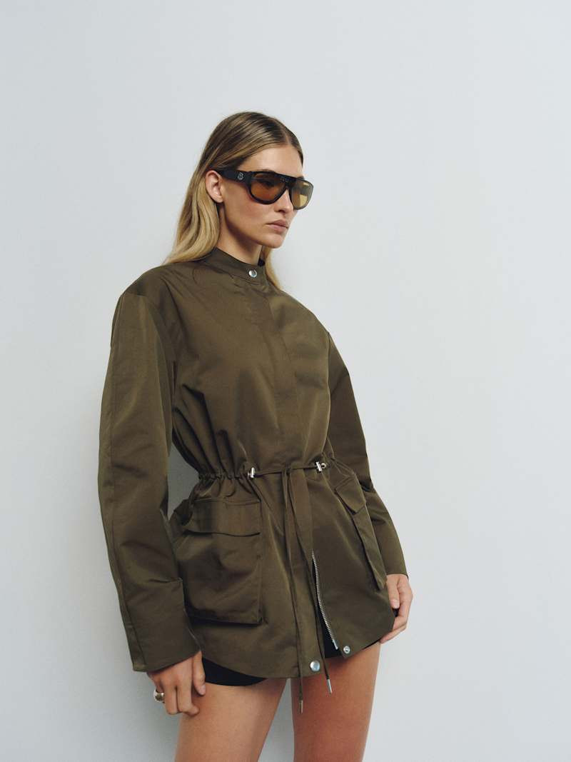Reformation Callista Jacket Red Small | Reformation (Global)