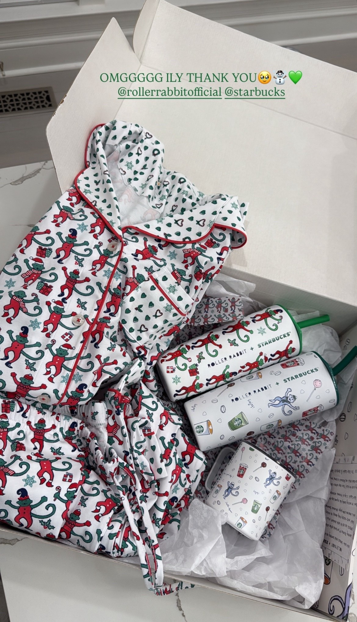 New Roller Rabbit pajamas for the holidays! This Monkey Mas print is perfect! 😍🎄✨

#LTKSeasonal #LTKHoliday #LTKselfcare