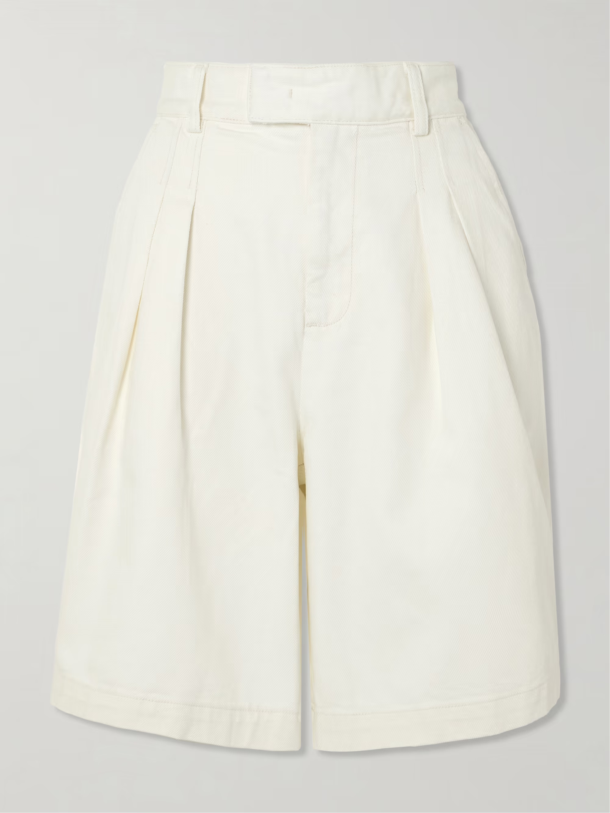 Xavier pleated denim shorts | NET-A-PORTER APAC
