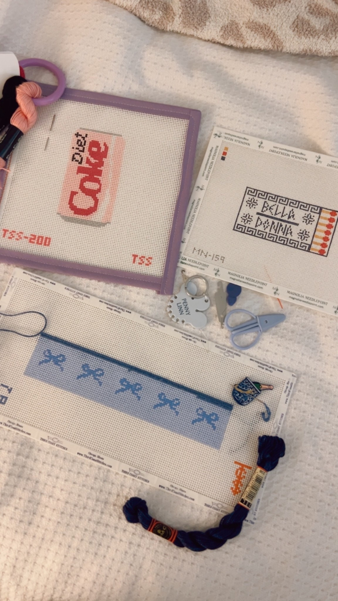 // needlepoint // love these canvases - linked more of my “linkable faves below” 

#LTKdayinmylife #LTKselfcare #LTKSeasonal