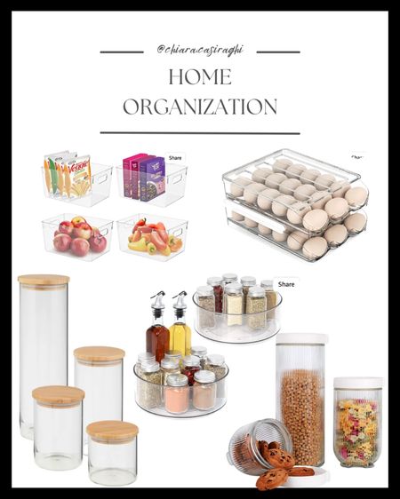 Home organization, canisters, fridge containers, acrylic, egg holder 

#LTKSeasonal #LTKhome #LTKunder100