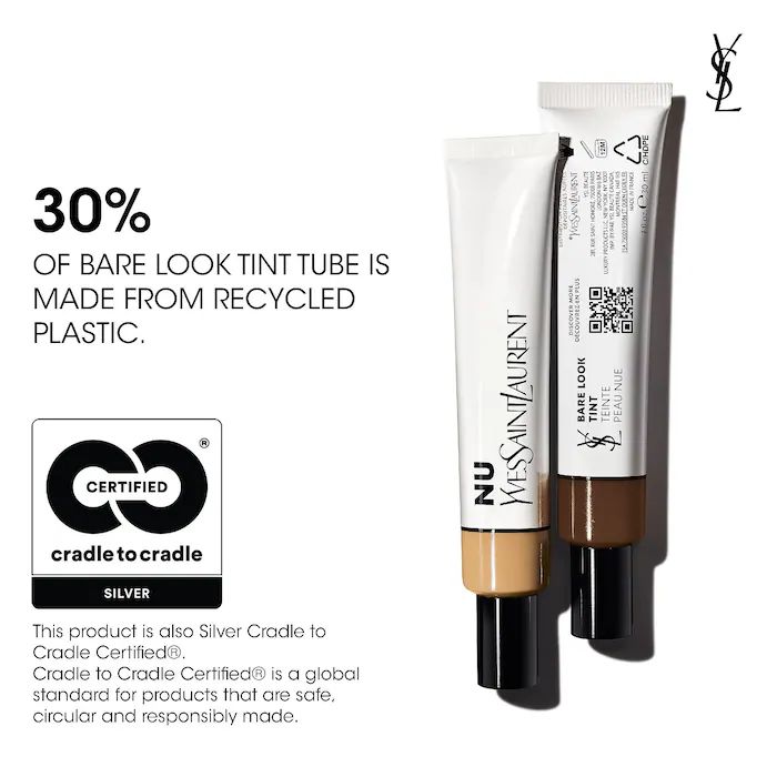 NU BARE LOOK TINT Hydrating Skin Tint Foundation with Hyaluronic Acid - Yves Saint Laurent | Seph... | Sephora (US)