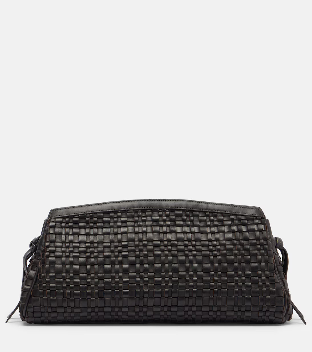 Maude woven leather clutch | Mytheresa (UK)