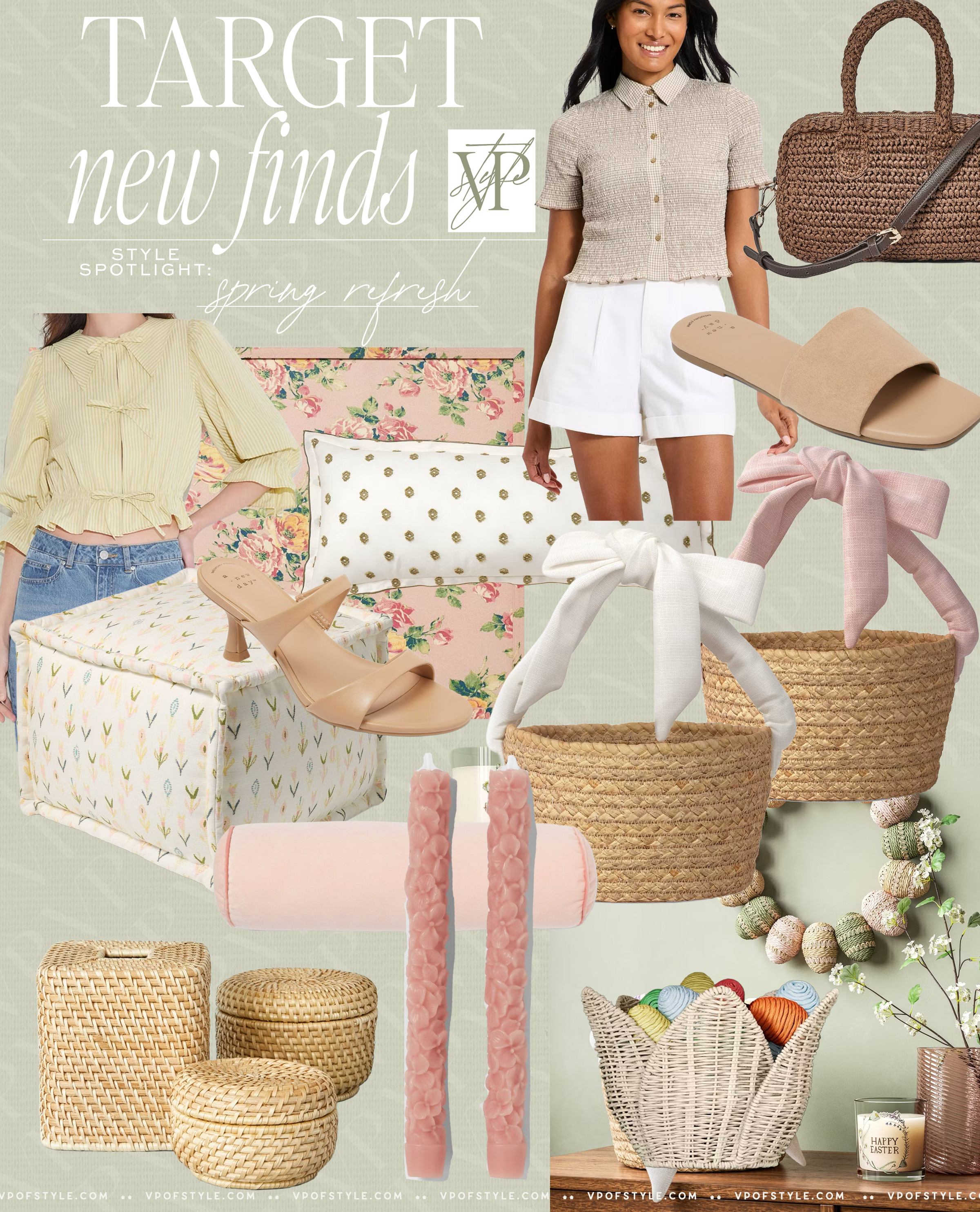 target spring refresh new spring arrivals for fashion and home. Easter Decor 

 #LTKootd #LTKSeasonal #LTKFindsUnder50