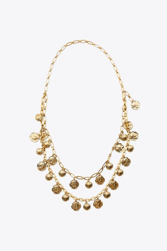 METAL COIN BELT | Zara UK