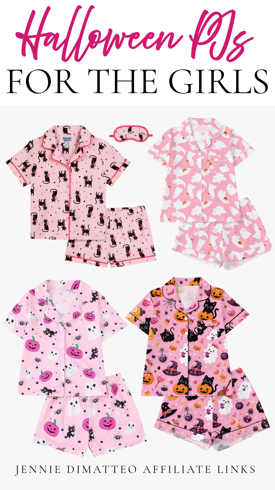 Halloween PJs for the girls 🎃💗👻 The cutest spooky little sets for cozy October nights, movie marathons & Halloween morning!

#HalloweenPJs #HalloweenPajamas #GirlsHalloween #HalloweenForKids #KidsPajamas #GirlsPajamas #SpookySeason #HalloweenStyle #PinkHalloween #HalloweenFinds #KidsFashion #CozyKids #OctoberFavorites #FallFavorites #LTKKids #LTKFamily #LTKFinds #ShopLTK 

 #LTKootd #LTKBaby #LTKKids