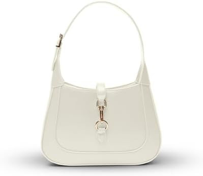 Shoulder Bag for Women - Small Shoulder Purses - Top Handle Structured Handbags - Adjustable Stra... | Amazon (US)