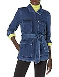 Levi's Women's Midweight Cotton Belted Shirt Jacket | Amazon (US)