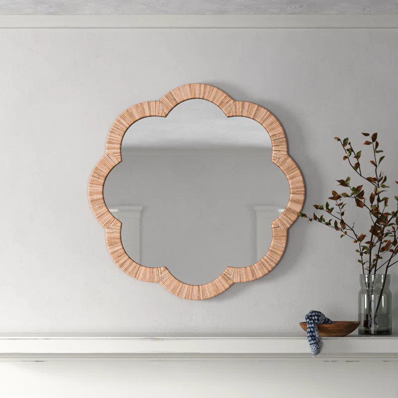 Westwick Cane Wavy Wall Mirror | Wayfair North America