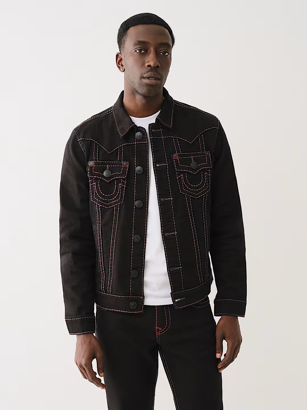 JIMMY PICK STITCH JACKET | True Religion