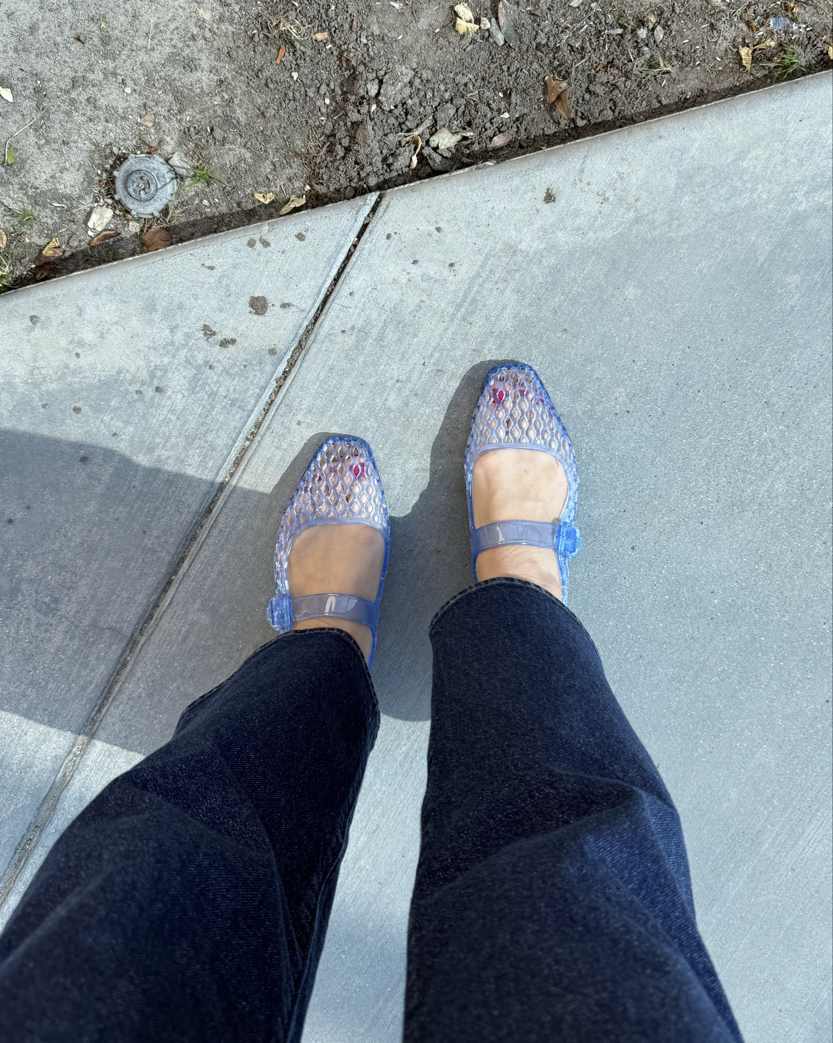 Sam Edelman jelly flats 💙