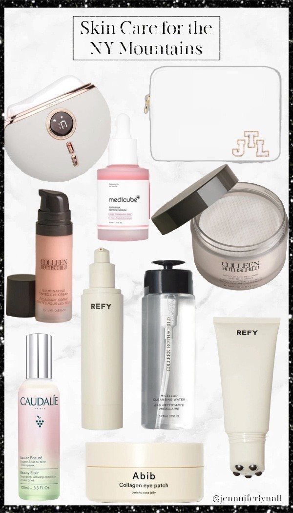 Skin care faves that made the cut to coming to the NY mountains 

#LTKSeasonal #LTKTravel #LTKBeauty